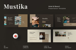 Mustika - Hotel &amp; Resort PowerPoint Product Image 1