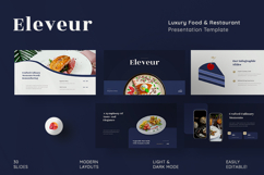 Eleveur - Luxury Food &amp; Restaurant PowerPoint Product Image 1