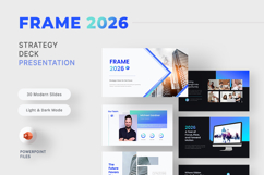 Frame 2026 - Strategy Deck PowerPoint Template Product Image 1