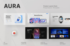 Aura - Product Launch Deck PowerPoint Product Image 1