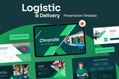 Chronole - Logistic &amp; Delivery PowerPoint Product Image 1