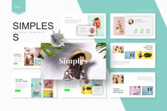 Simpless - Keynote Template Product Image 1