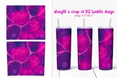 Bright purple skinny tumbler PNG, 20oz tumbler sublimation Product Image 1