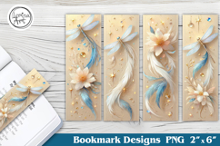 Dragonfly Printable Bookmark 4 PNG Product Image 1