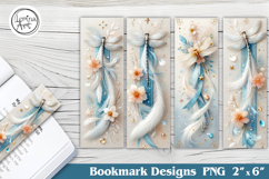 Dragonfly Printable Bookmark 4 PNG Product Image 1
