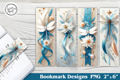 Dragonfly Printable Bookmark 4 PNG Product Image 1