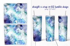 20 oz Tumbler designs, deep cold sea skinny tumbler PNG Product Image 1