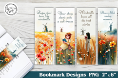 Summer Mills Printable Bookmark 4 PNG Product Image 1