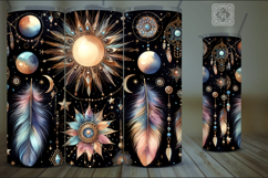 Day&amp;Night Tumbler Sublimation, 20 oz Tumbler Wrap Product Image 4