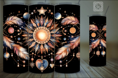 Day&amp;Night Tumbler Sublimation, 20 oz Tumbler Wrap Product Image 5