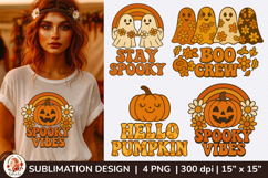 Groovy Boho Halloween Sublimation Bundle Product Image 2