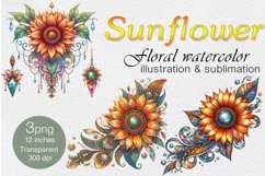Sunflower PNG sublimation Product Image 1