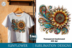 Boho Sublimation design PNG Product Image 1