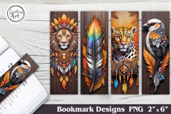 Totem Animal Printable Bookmark 4 PNG Product Image 1
