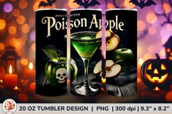 Halloween Cocktails Tumbler, Halloween Tumbler Product Image 1
