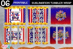 Patriotic sublimation Skinny tumbler vol 1 Product Image 2