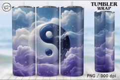Balance Tumbler Sublimation, 20 oz Tumbler / Yin and Yang Product Image 2
