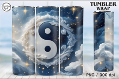 Balance Tumbler Sublimation, 20 oz Tumbler / Yin and Yang Product Image 3