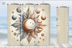 Celestial Tumbler Sublimation, 20 oz Tumbler Wrap Product Image 2