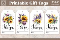 Valentines Gift Tags | PNG Sublimation Product Image 1
