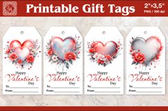 Valentines Gift Tags | PNG Sublimation Product Image 1