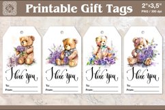 Valentines Gift Tags | PNG Sublimation Product Image 1