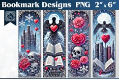 Valentines Printable Bookmark 4 PNG Product Image 1