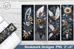 Valentine Printable Bookmark 4 PNG Product Image 1