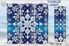 Christmas Seamless Tumbler Wrap 20 oz Product Image 4