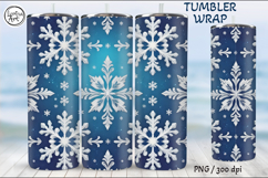 Christmas Seamless Tumbler Wrap 20 oz Product Image 5