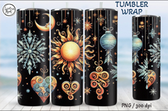 Christmas Tumbler Wrap 20 oz Product Image 2