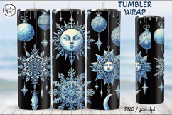 Christmas Tumbler Wrap 20 oz Product Image 5