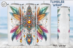 Boho Amulet Tumbler Wrap 20 oz Limited Gothic Amulet Series Product Image 1