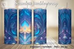 4 Seamless Aurora Tumbler Wrap 20 oz Product Image 3