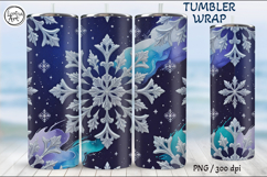 Christmas Seamless Tumbler Wrap 20 oz Product Image 3