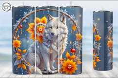 4 Wolf Tumbler Wrap Sublimation, 20 oz Product Image 4
