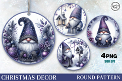 Christmas Decor | Cozy Gnome| PNG Sublimation Product Image 1
