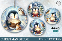 Christmas Decor | Cute Animals| Penguin Product Image 1