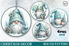 Christmas Decor | Cozy Gnome| PNG Sublimation Product Image 1