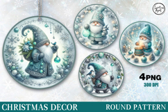Christmas Decor | Cozy Gnome| PNG Sublimation Product Image 1