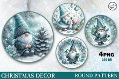 Christmas Decor | Cozy Gnome| PNG Sublimation Product Image 1