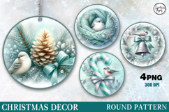 Christmas Decor | Cozy Bird| PNG Sublimation Product Image 1