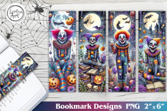 Whimsical Halloween Printable Bookmark 4 PNG Product Image 1