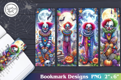 Whimsical Halloween Printable Bookmark 4 PNG Product Image 1