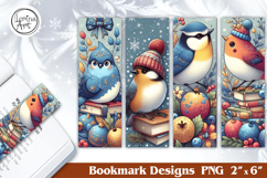 Christmas Printable Bookmark 4 PNG Product Image 1