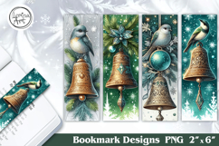 Christmas Printable Bookmark 4 PNG Product Image 1