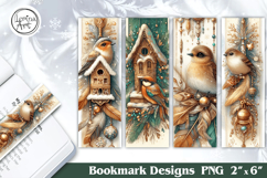 Christmas Printable Bookmark 4 PNG Product Image 1