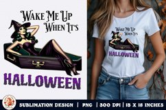 Halloween Witch Sublimation,Retro Halloween,Witch Sublimatio Product Image 1
