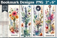 Witch Herbs Printable Bookmark 4 PNG Product Image 1