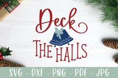 Deck The Halls - Christmas Ornament SVG Product Image 2